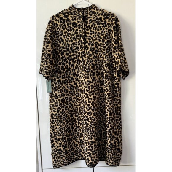 NWT Size 3X - Anthropologie The Annalise Mock-Neck Mini Sweater Dress by Maeve - Picture 11 of 11